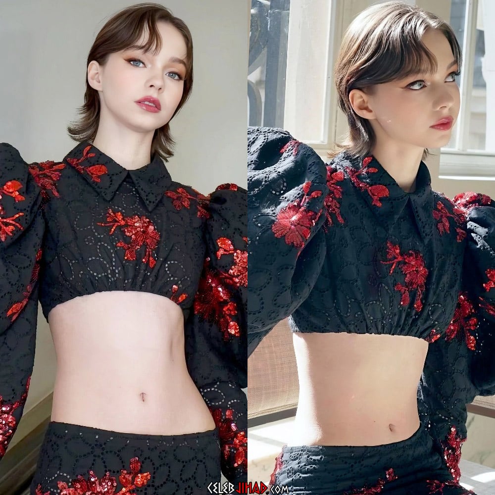 Emma Myers stomach