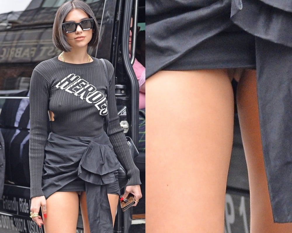 Dua Lipa lips