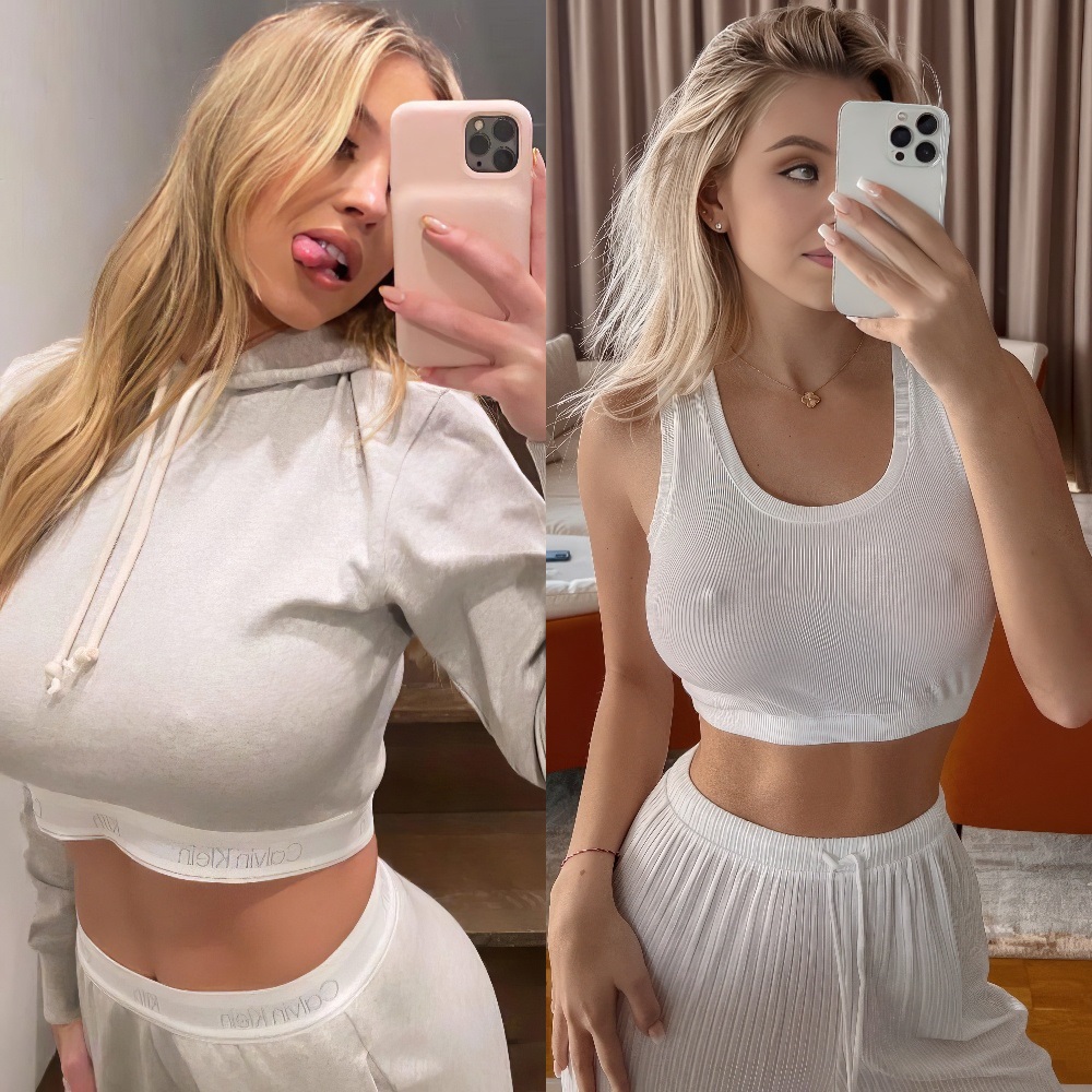 Sydney Sweeney nips pokies