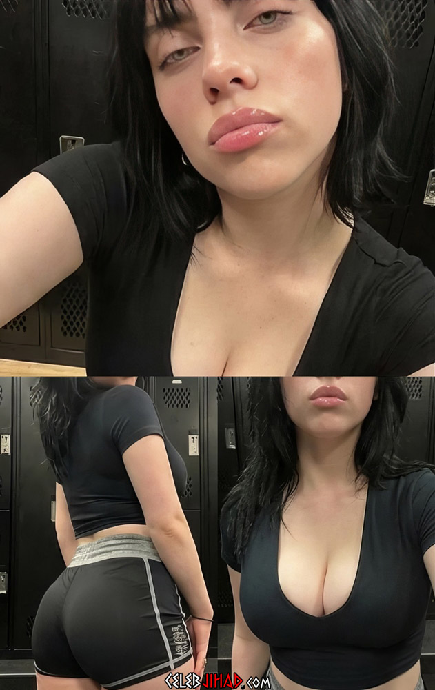 Billie Eilish tits ass
