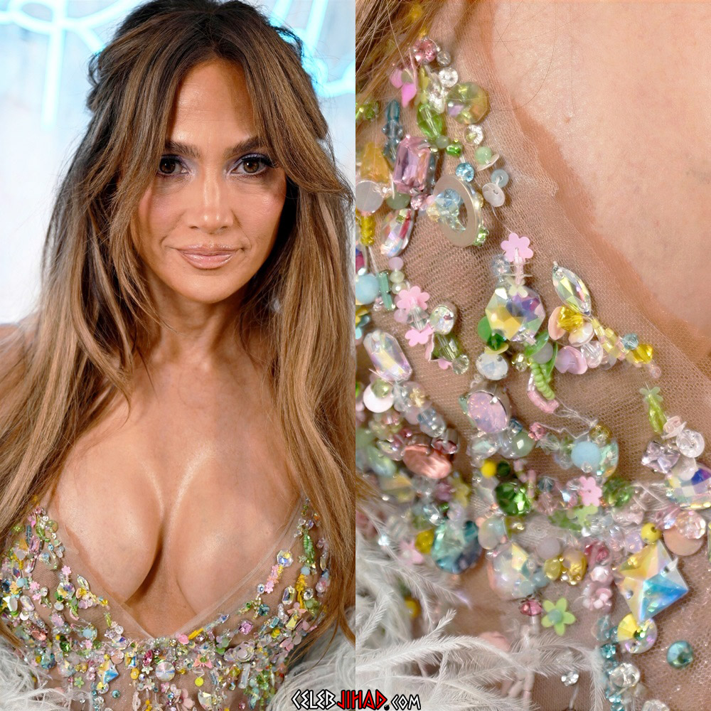 Jennifer Lopez nipple slip