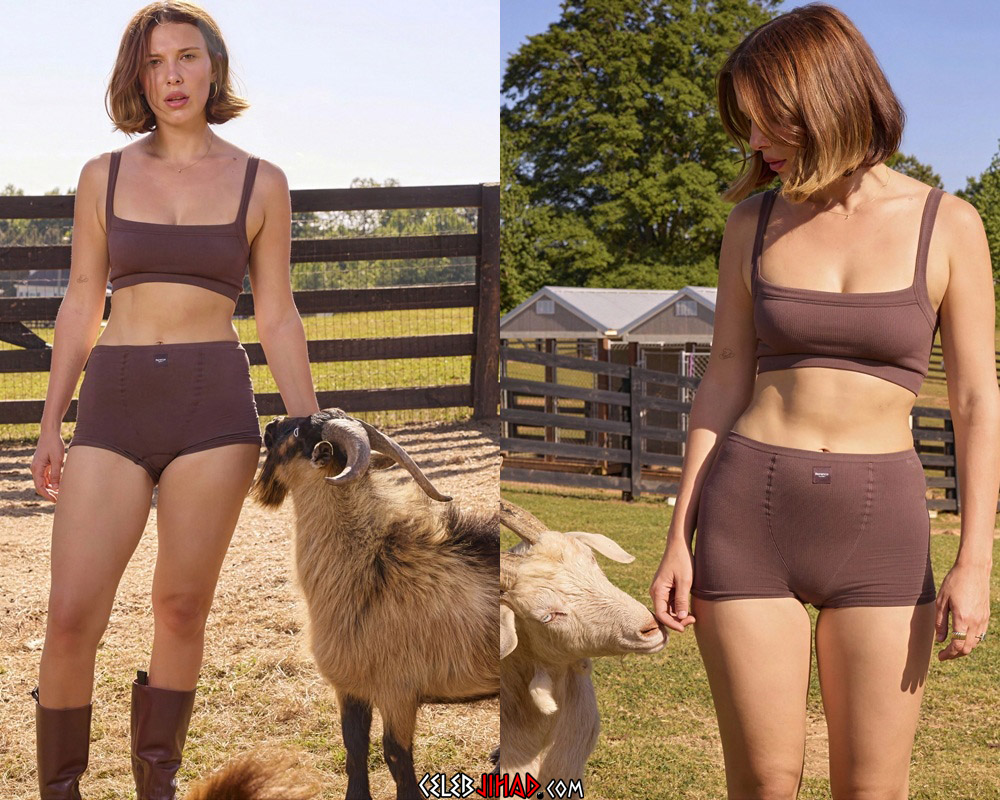 Millie Bobby Brown goat