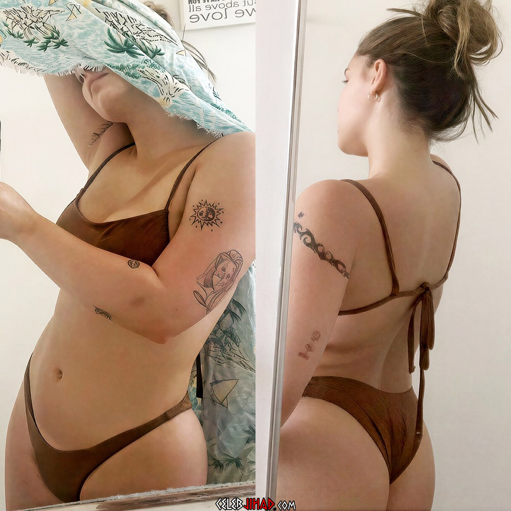 Inde Navarrette thong ass