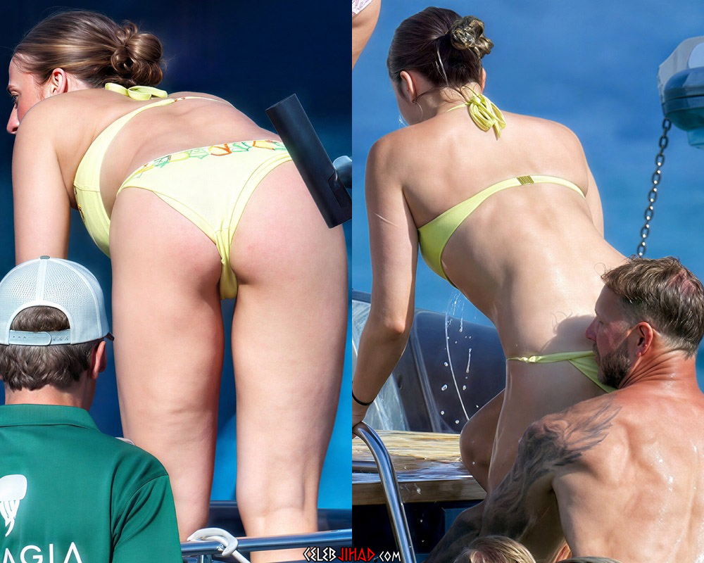 Tate McRae ass bikini