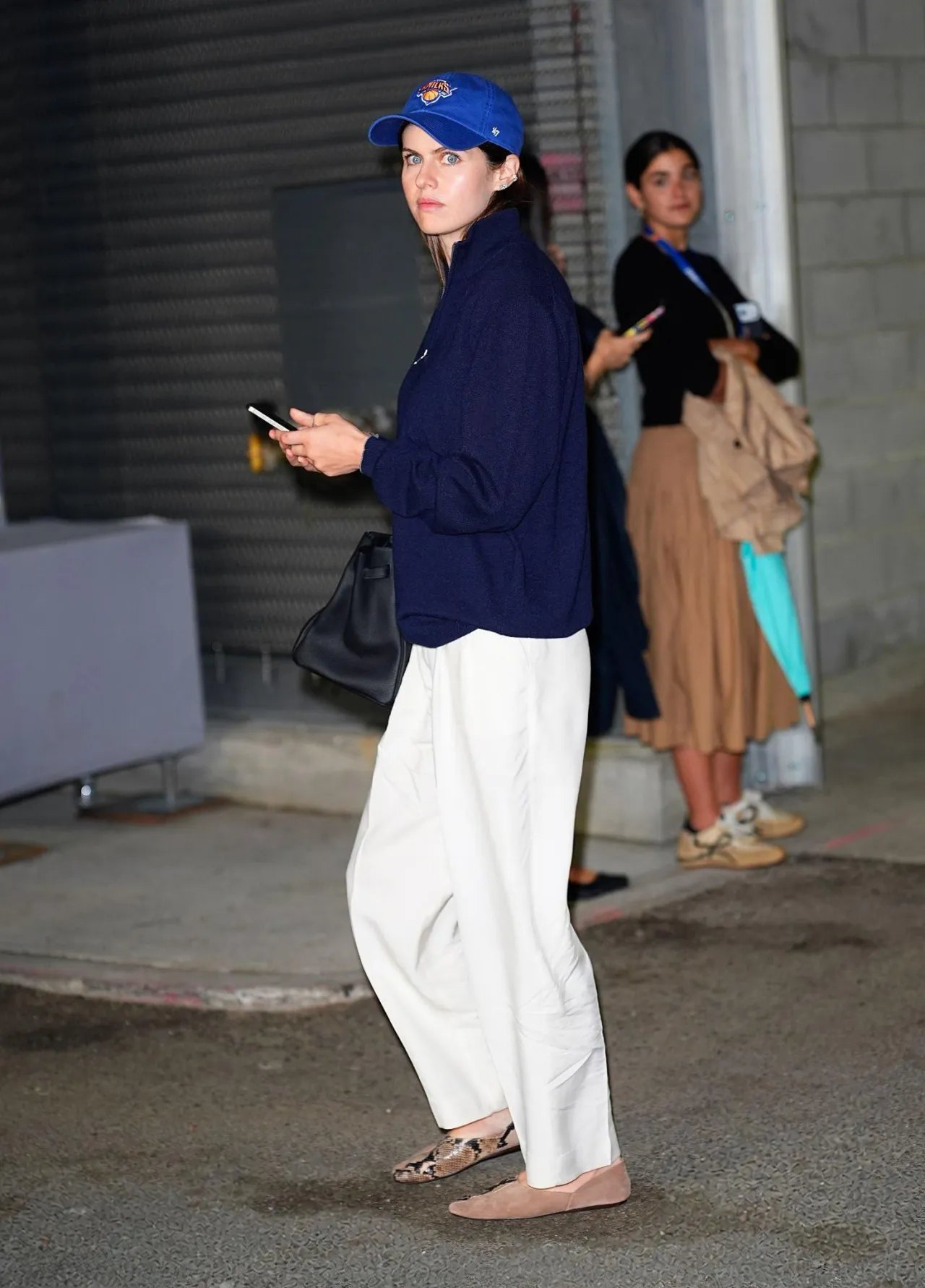 Alexandra Daddario at the US Open, day four, 2026