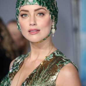 Amber Heard - Aquaman premiere in London