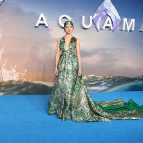 Amber Heard - Aquaman premiere in London