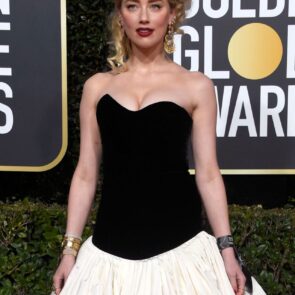 Amber Heard - Golden Globes 2019 red carpet