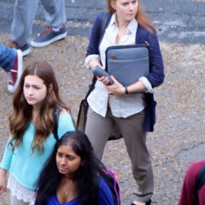 Amy Adams - 'Story of Your Life' Set in Montreal, June 2015