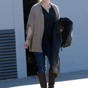 Amy Adams - Exits an Office Building in West Hollywood - January 2015