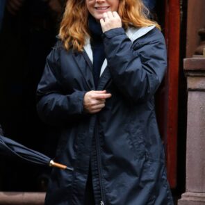 Amy Adams - "Woman in the Window"Movie Set in NYC 10/15/2018