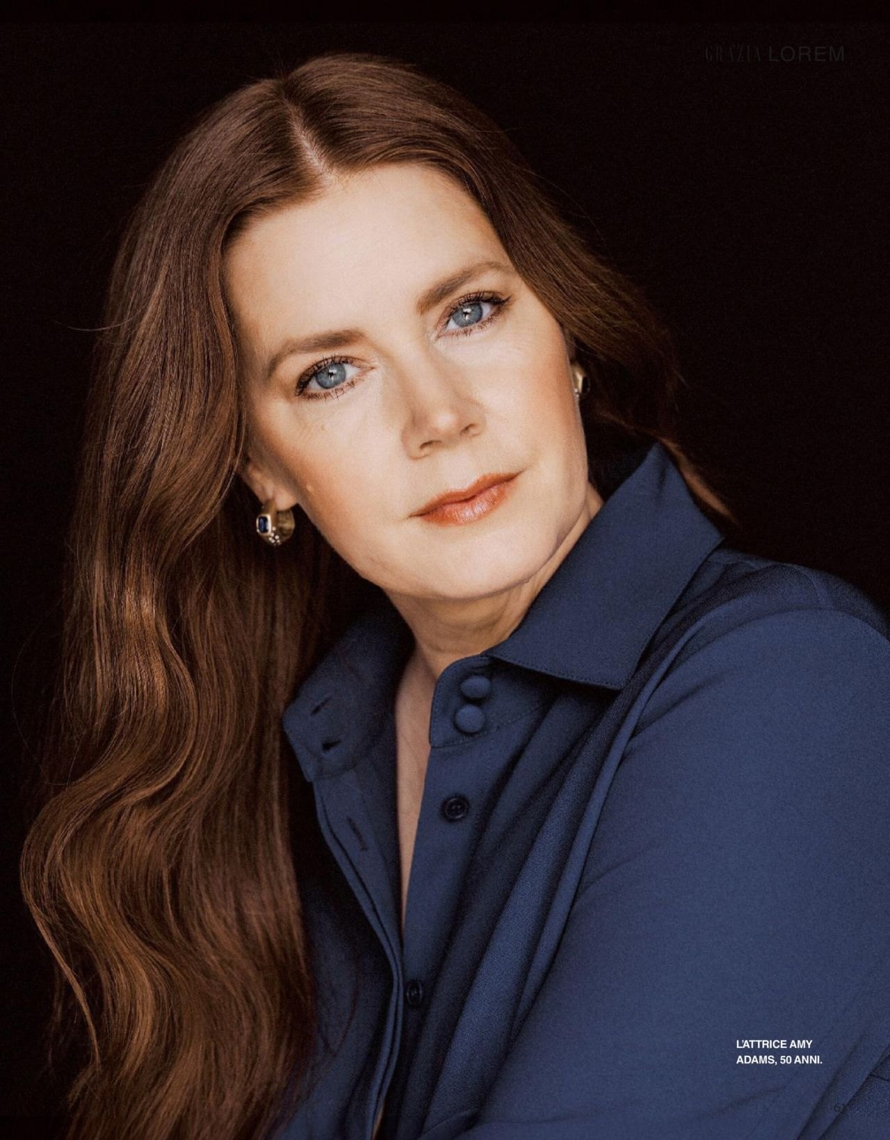 Amy Adams - Talks Art & Motherhood at Grazia Italia - 01.23.2025