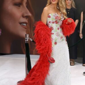 Blake Lively’s £30,000 Floral Fantasy Stuns at ‘It Ends With Us’ Premiere