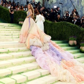 Blake Lively in Versace at 2026 Met Gala in New York