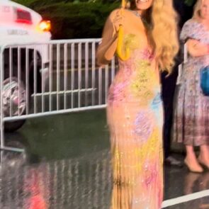 Blake Lively Channels Britney Spears in Iconic Versace Dress at “It Ends With Us” Premiere