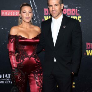 Blake Lively Stuns in Versace at Deadpool & Wolverine Premiere: A Red Carpet Revolution