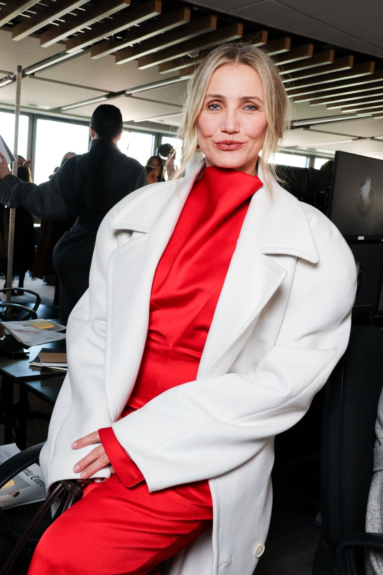 Cameron Diaz at the Stella McCartney show in Paris, March 2025, photo 2