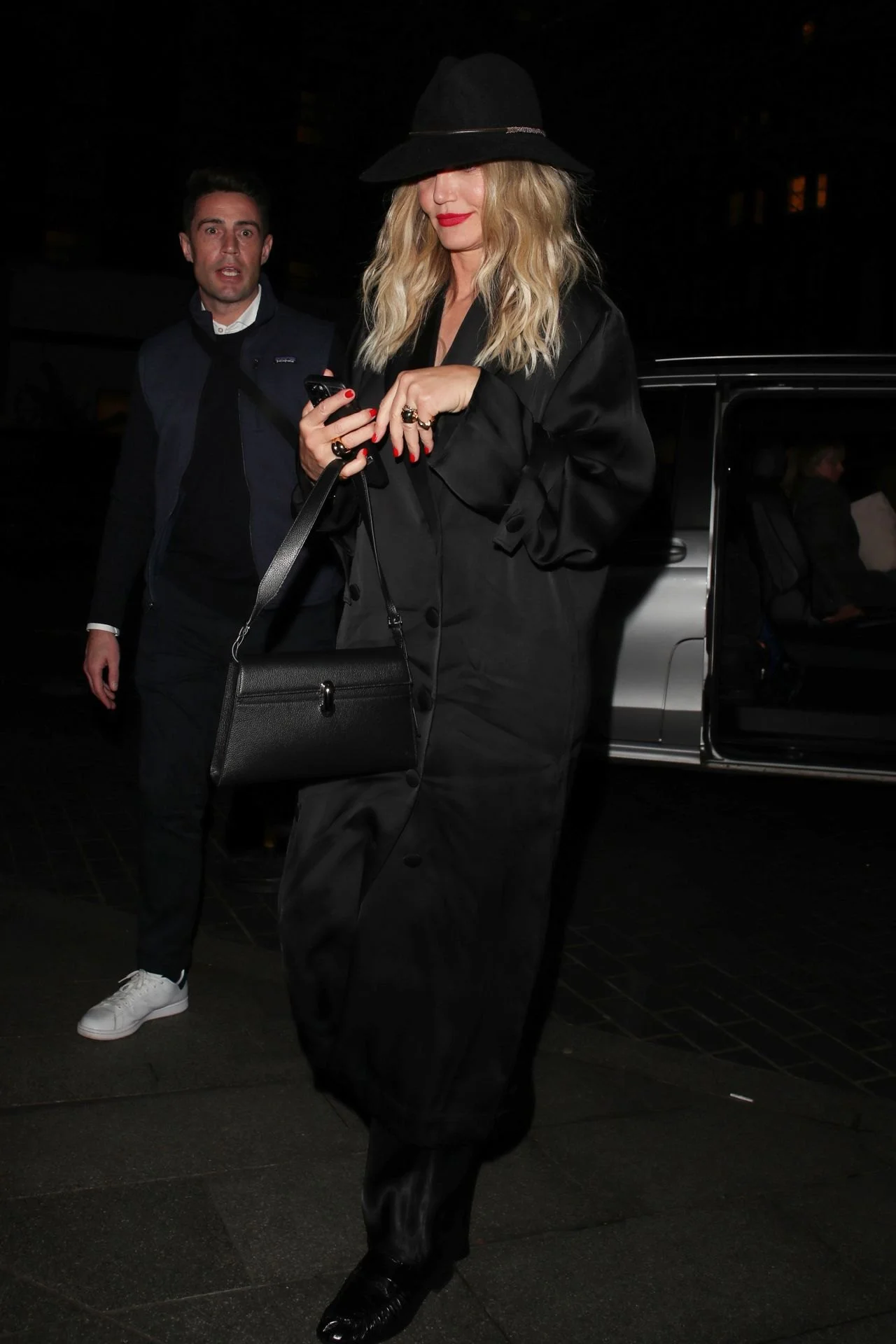 Cameron Diaz dining at Nobu in London, January 2025