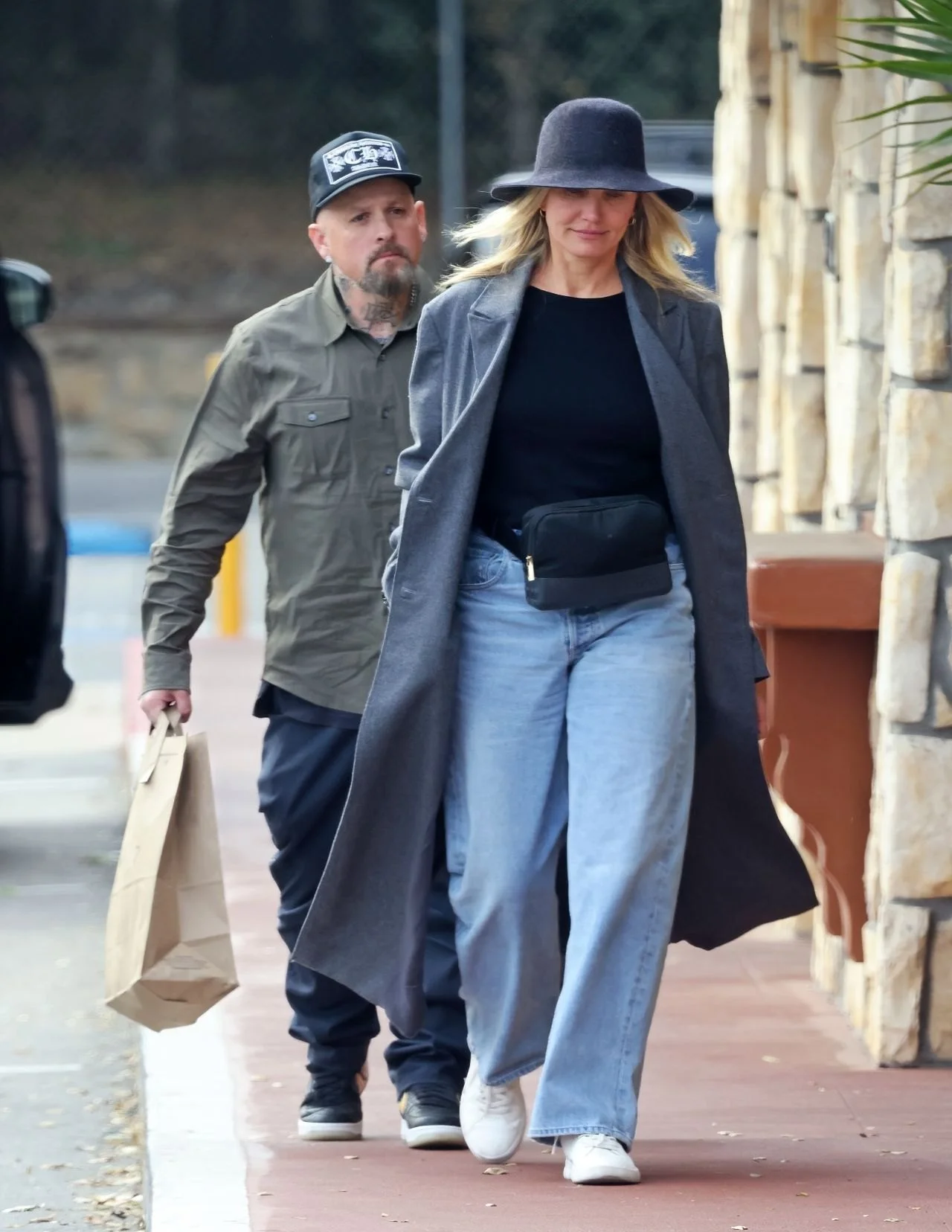 Cameron Diaz and Benji Madden running errands in Montecito, January 2025, photo 4