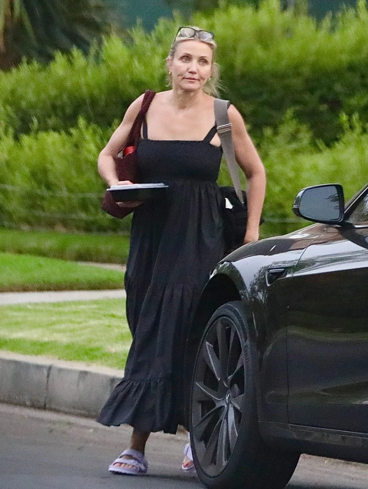 Cameron Diaz out in Beverly Hills, July 2021
