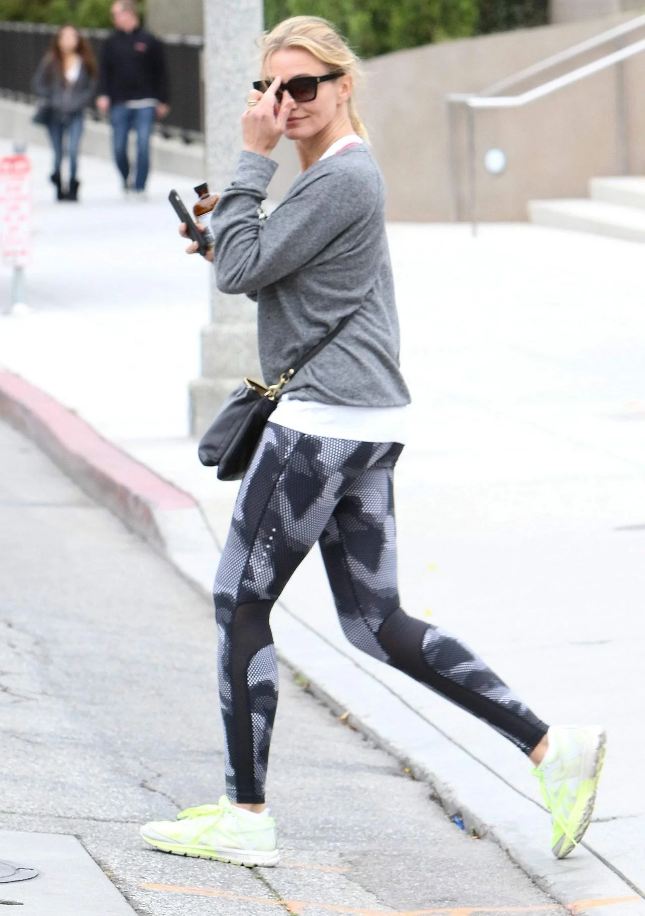Cameron Diaz leaving the gym in Beverly Hills, April 2015