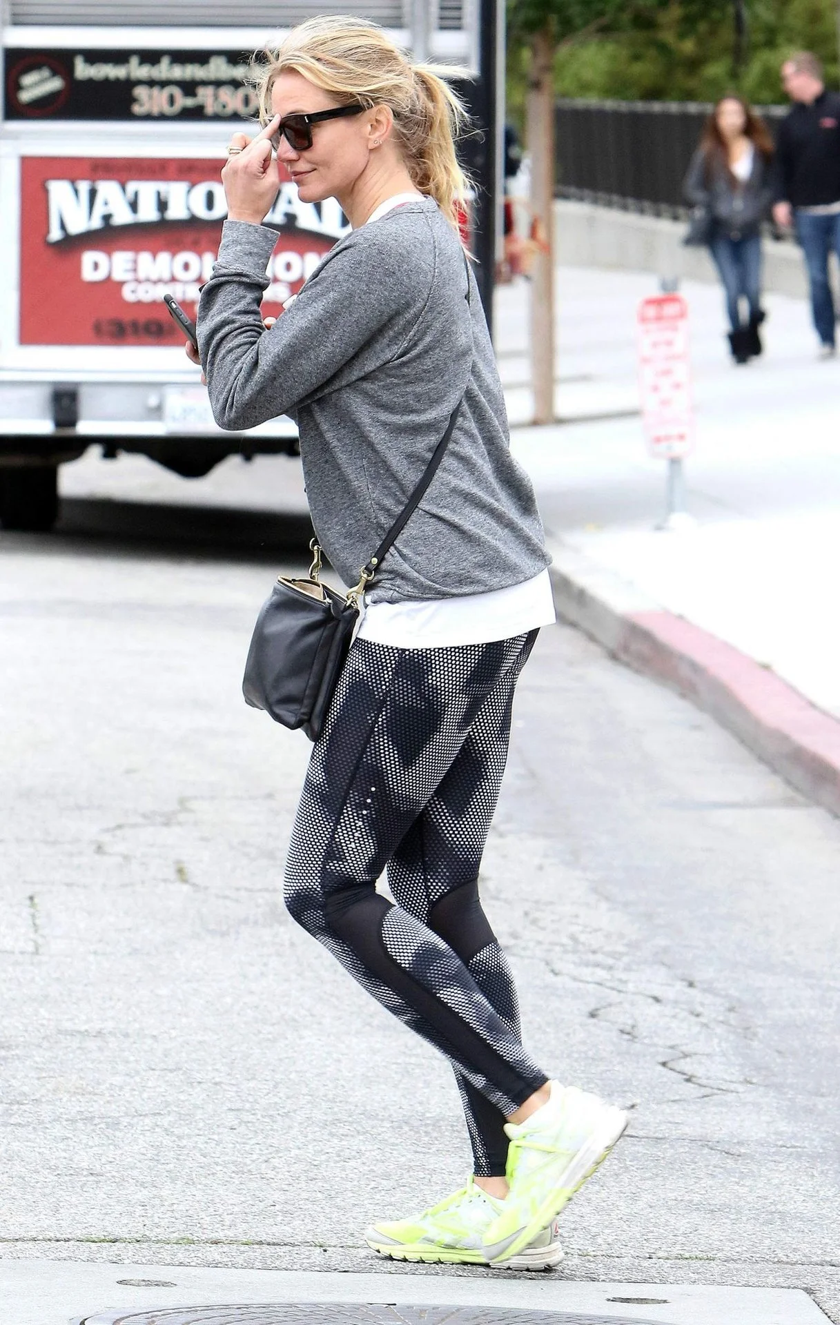 Cameron Diaz leaving the gym in Beverly Hills, April 2015, photo 4