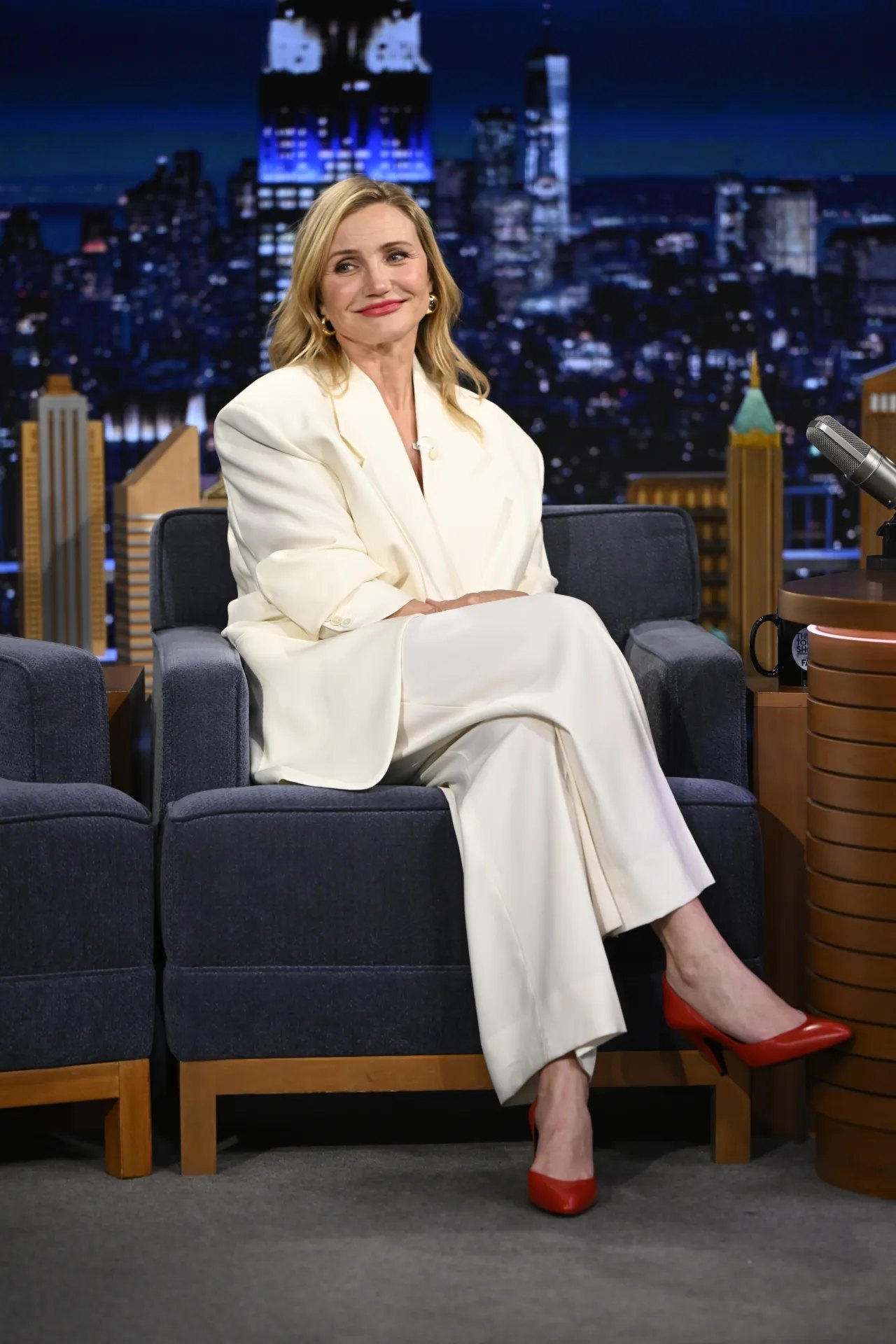 Cameron Diaz at The Tonight Show, March 31 2026, photo 3