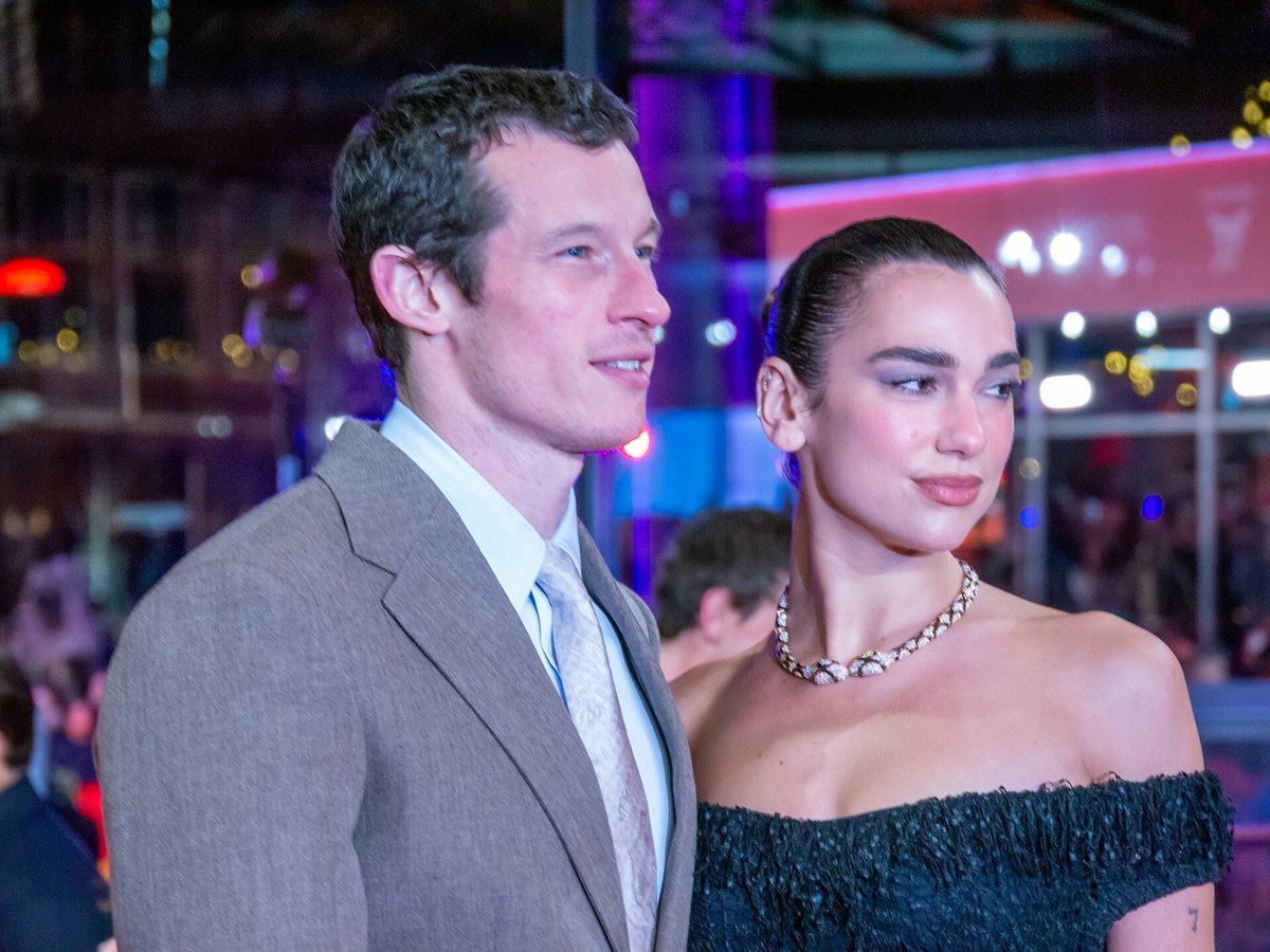 Callum Turner and Dua Lipa together on the red carpet at the Berlin International Film Festival 2026