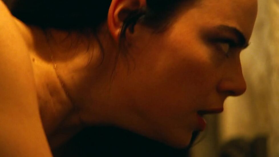Emma Stone nude in Poor Things (2023), still 3