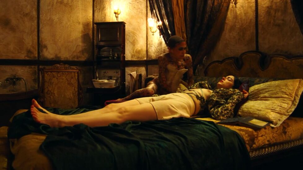 Emma Stone nude in Poor Things (2023), still 2