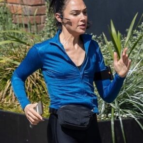Gal Gadot Filming Intense Chase Scene for ‘Runner’ in London