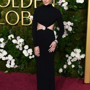 Gal Gadot Stuns in Custom Armani Privé at 2025 Golden Globes