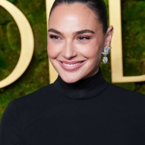 Gal Gadot Stuns in Custom Armani Privé at 2025 Golden Globes