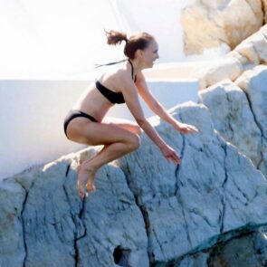 Natalie Portman rocks black bikini in Cannes 2025