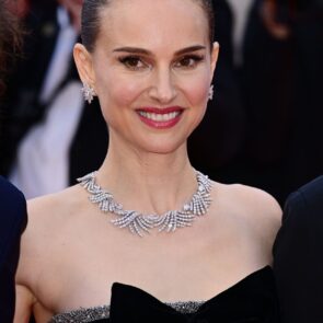 Natalie Portman at Cannes Eddington Premiere in Dior and Tiffany & Co.