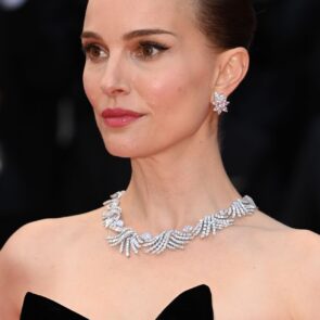 Natalie Portman at Cannes Eddington Premiere in Dior and Tiffany & Co.
