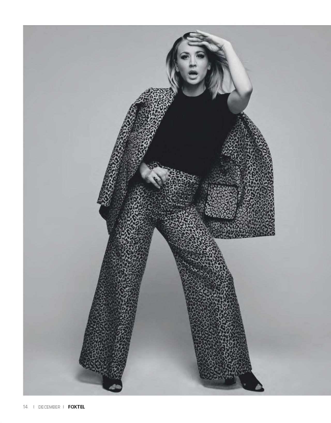 Kaley Cuoco - Foxtel Magazine December 2020 Issue, photo 3