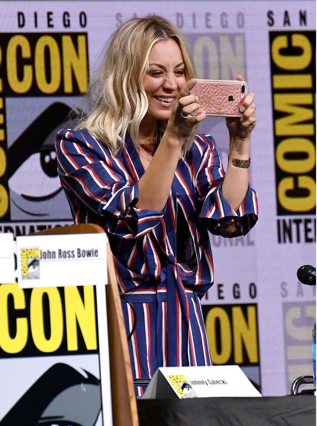 Kaley Cuoco - "The Big Bang Theory" TV Show Panel at Comic-Con in San Diego 07/21/2017