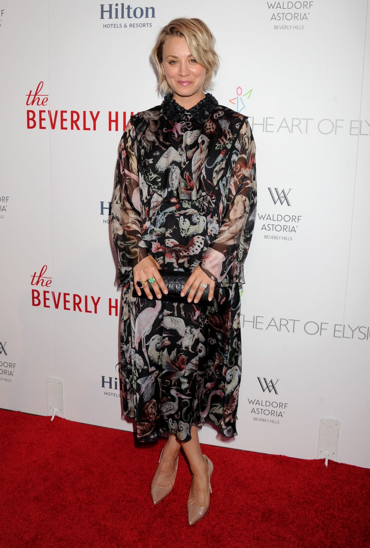 Kaley Cuoco - The Beverly Hilton Celebrates 60 Years With a Diamond Anniversary Party