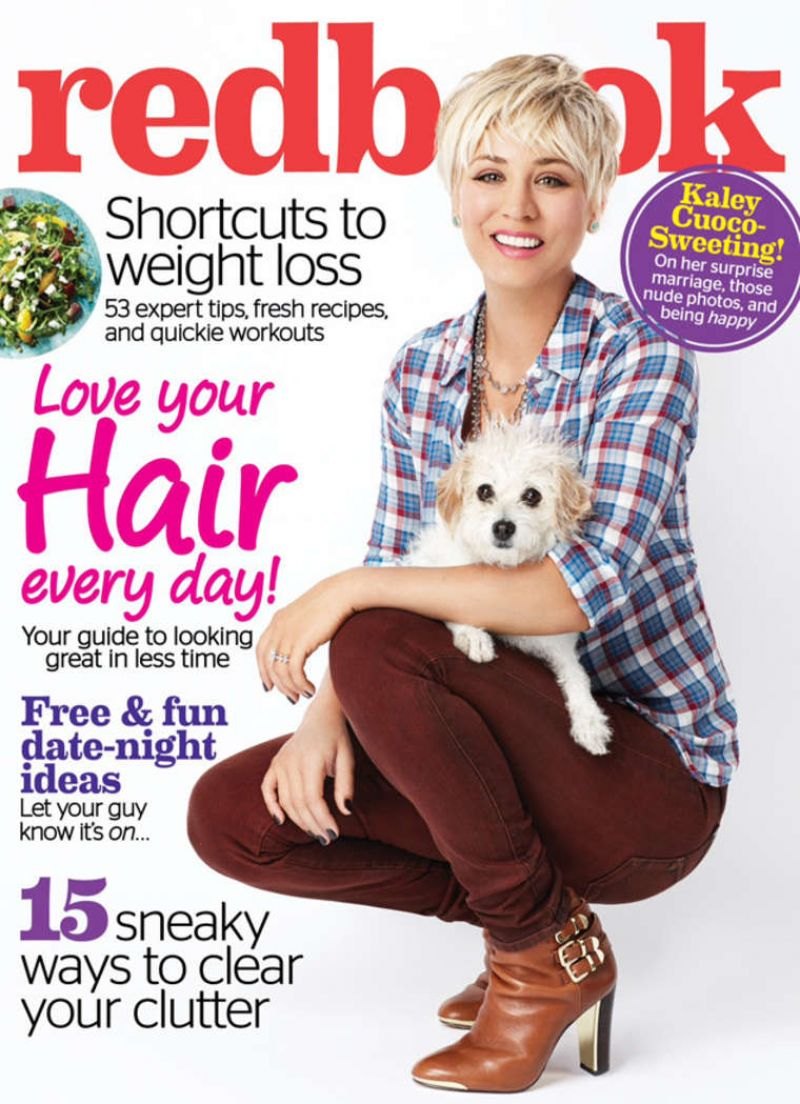 Kaley Cuoco - Redbook Magazine Cover and Photos, February 2015