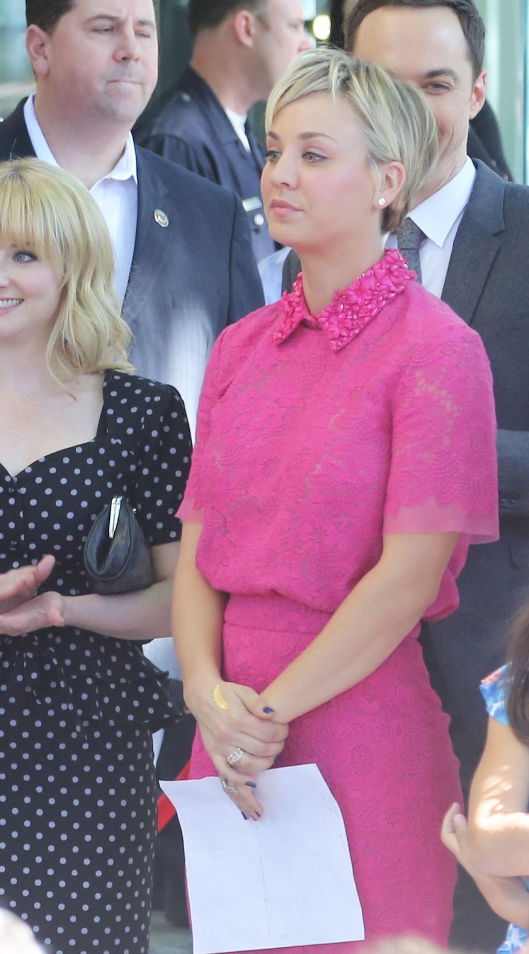 Kaley Cuoco - Honored On The Hollywood Walk Of Fame - October 2014, photo 2