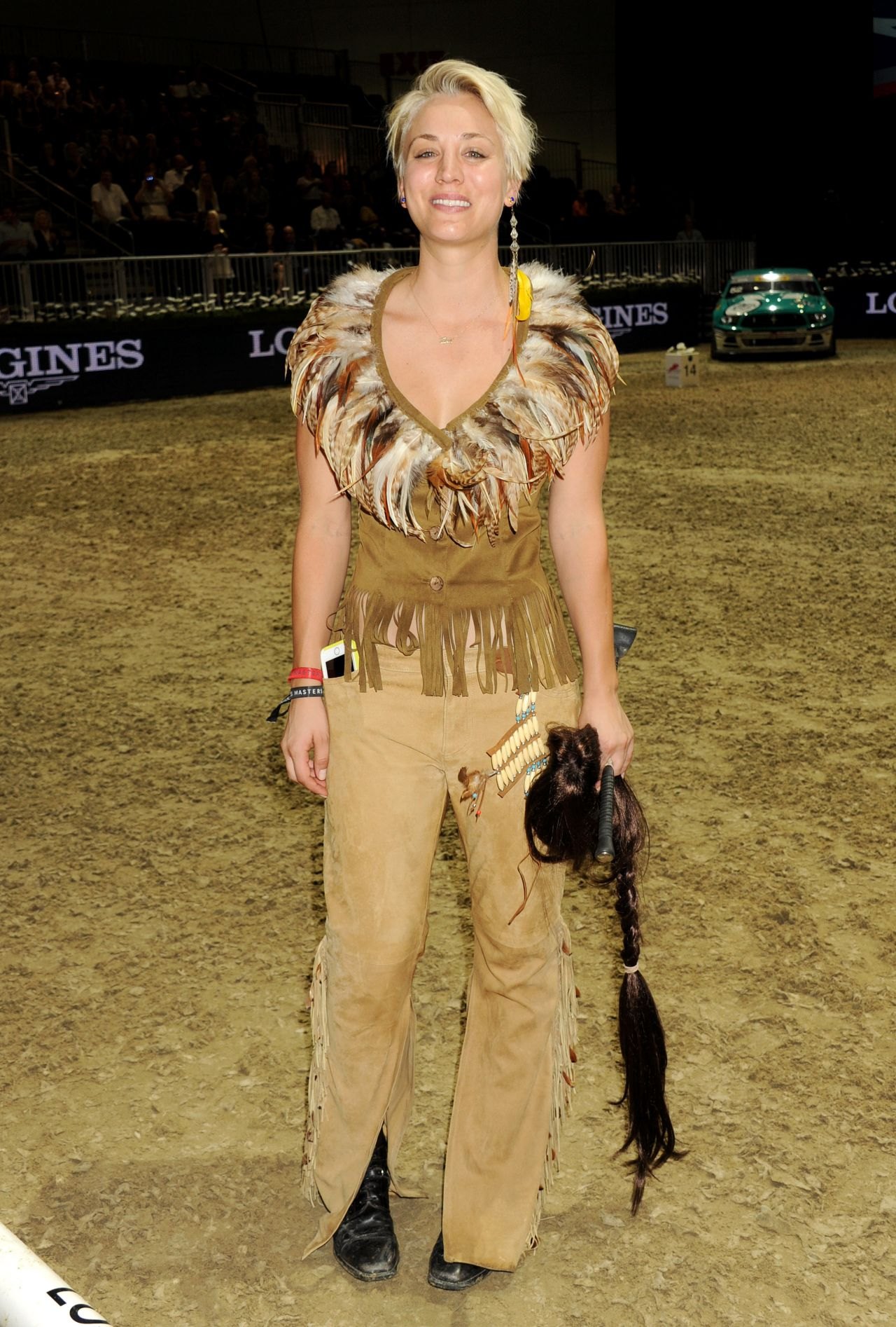 Kaley Cuoco - Riding Her Horse at 2014 Longines Los Angeles Masters Charity Pro-Am, photo 2