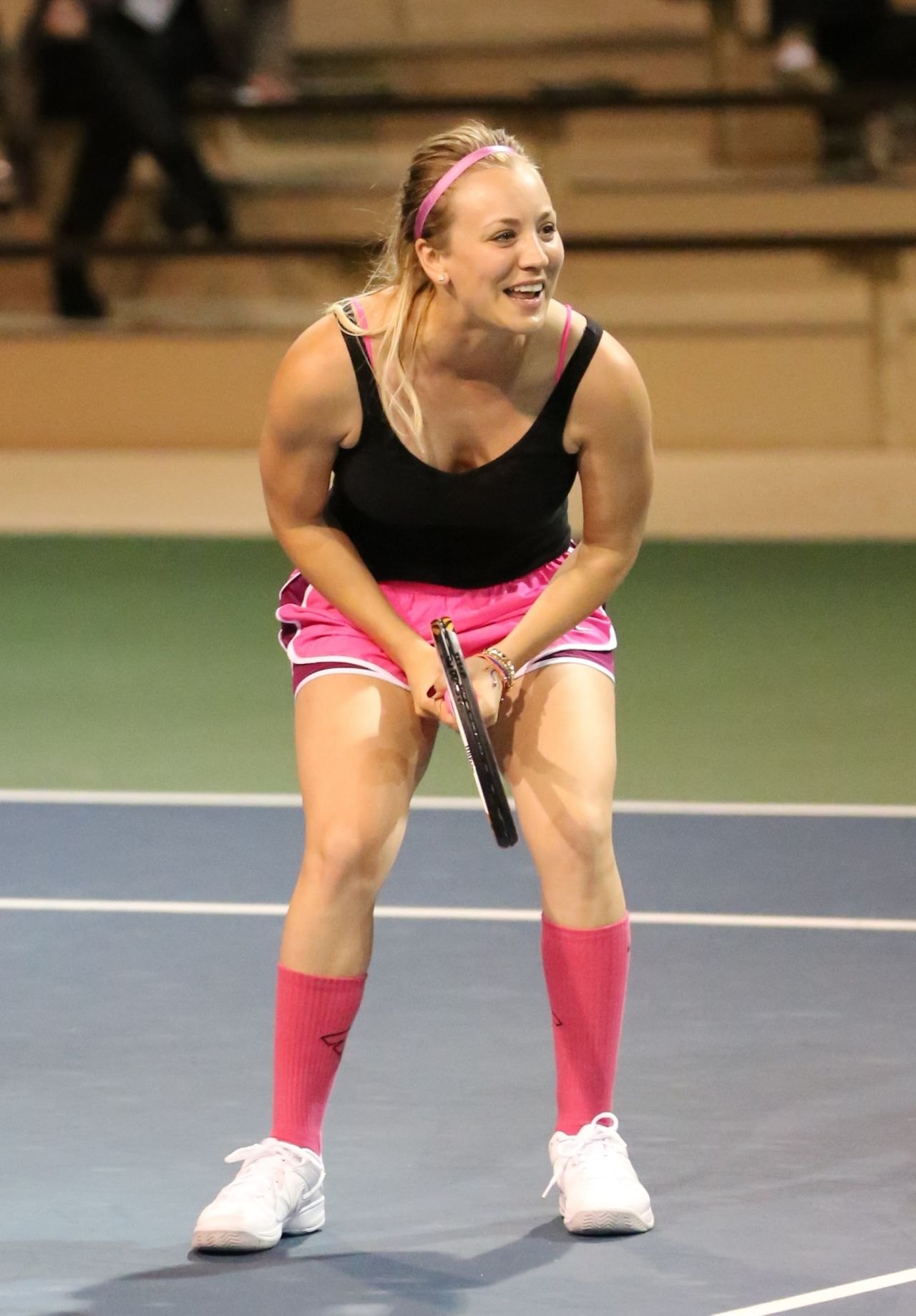 Kaley Cuoco - Tennis Match For Charity in Calabasa - March 2014