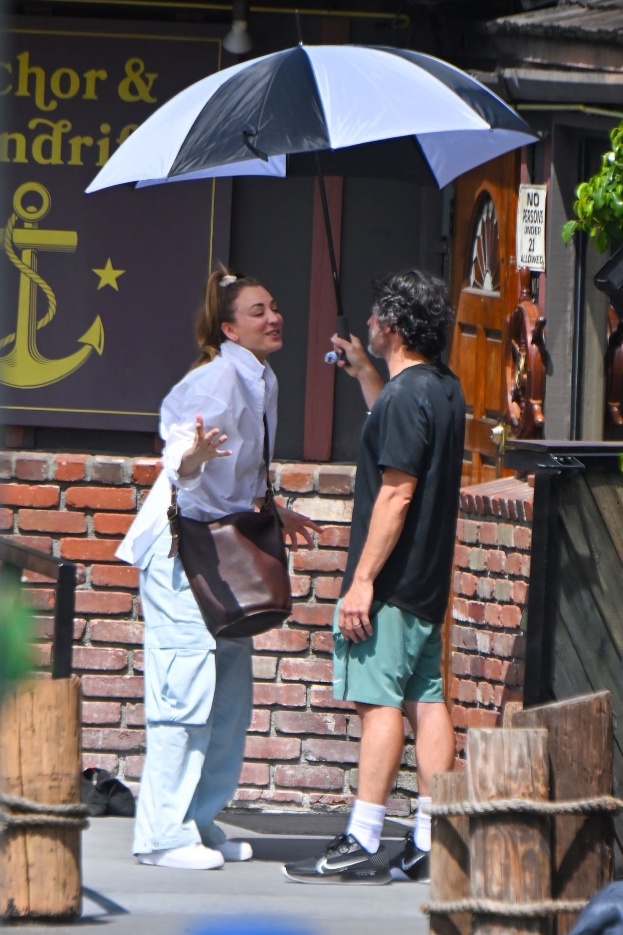 Kaley Cuoco and Her Co-star Tom Bateman - "Based on a True Story" Set in Pasadena 06-23-2024, photo 2