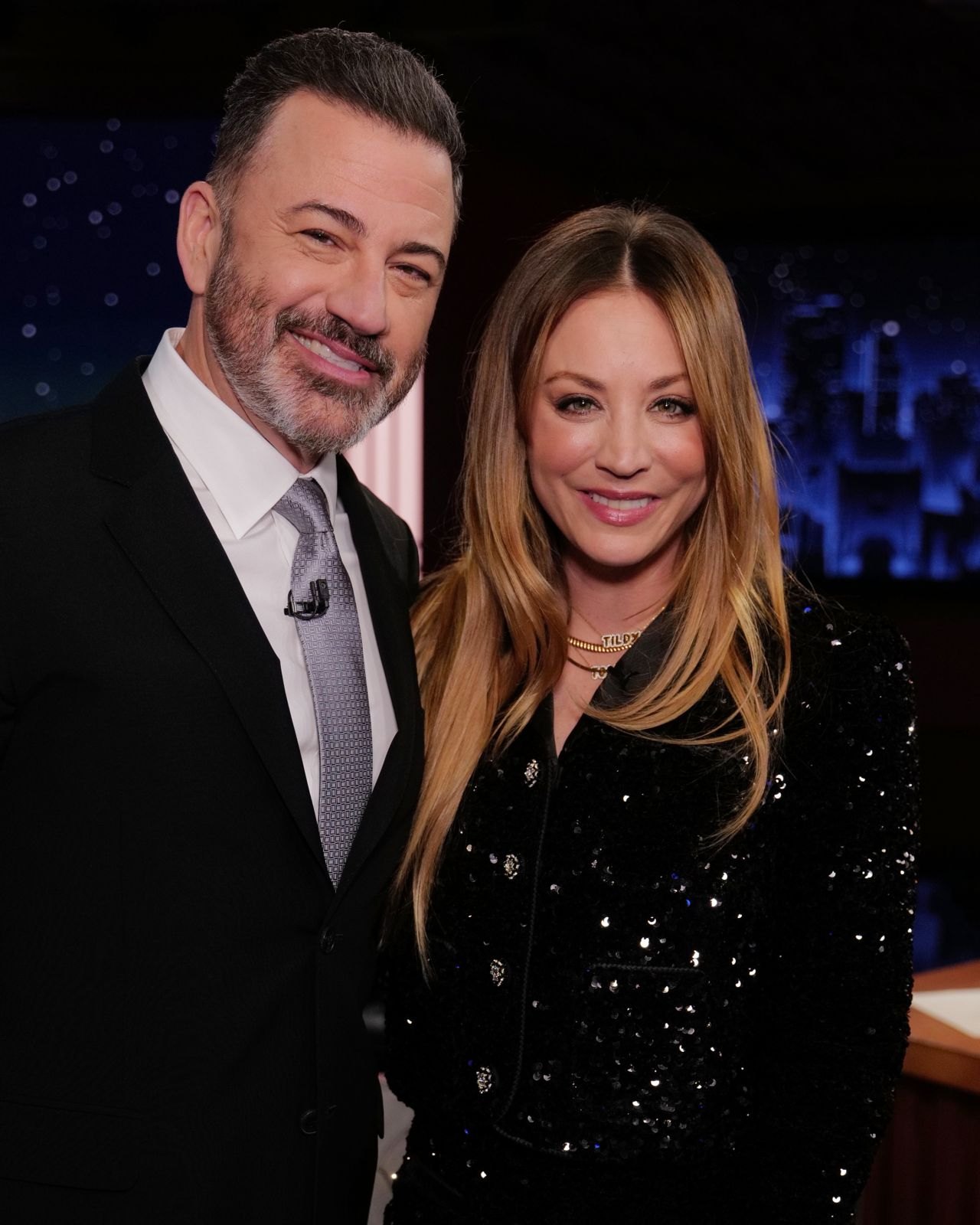 Kaley Cuoco - Jimmy Kimmel Live 01/08/2024, photo 2