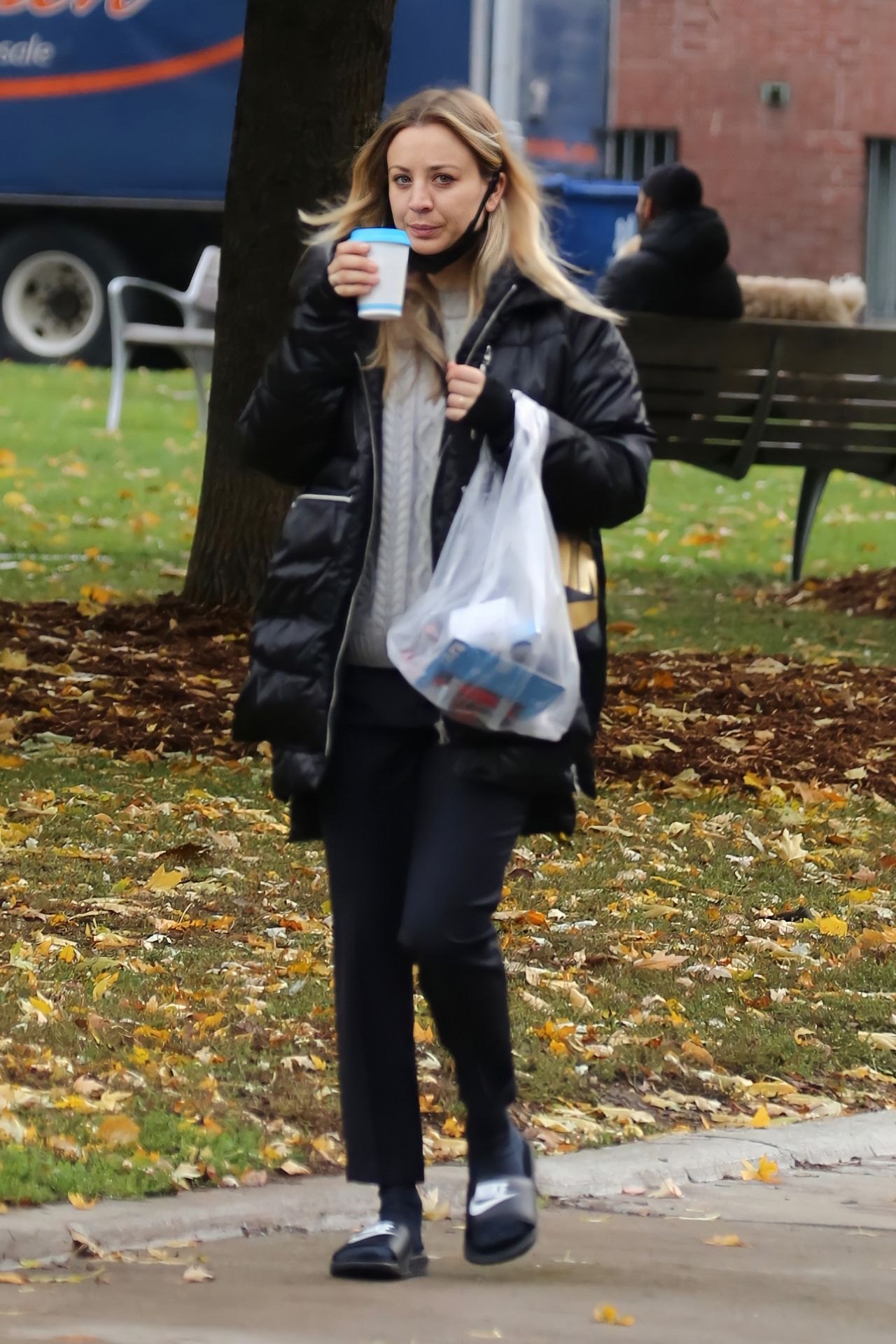 Kaley Cuoco Out in Toronto 10/26/2020