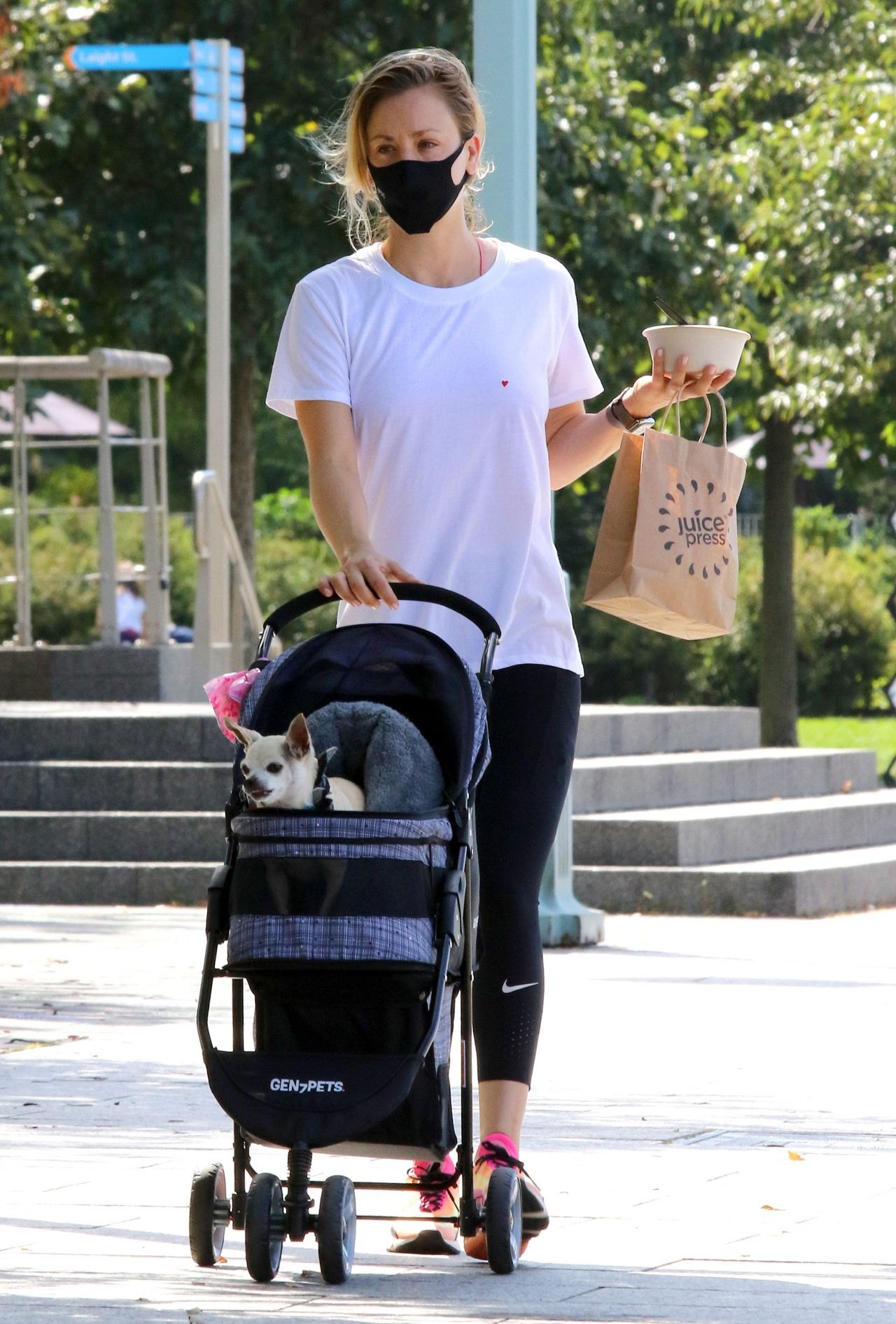 Kaley Cuoco Out in NYC 09/27/2020