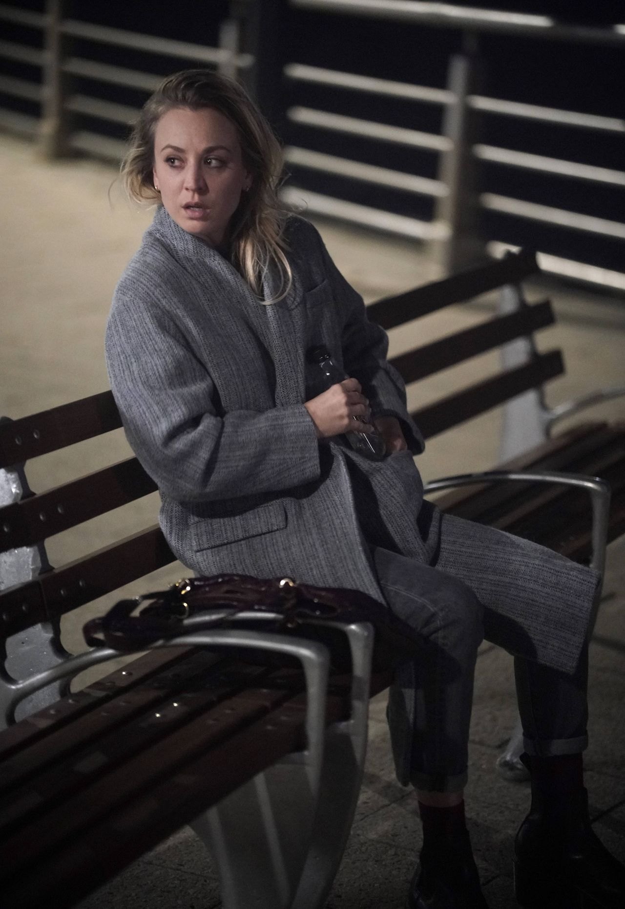Kaley Cuoco - "The Flight Attendant" Set in NYC 09/11/2020