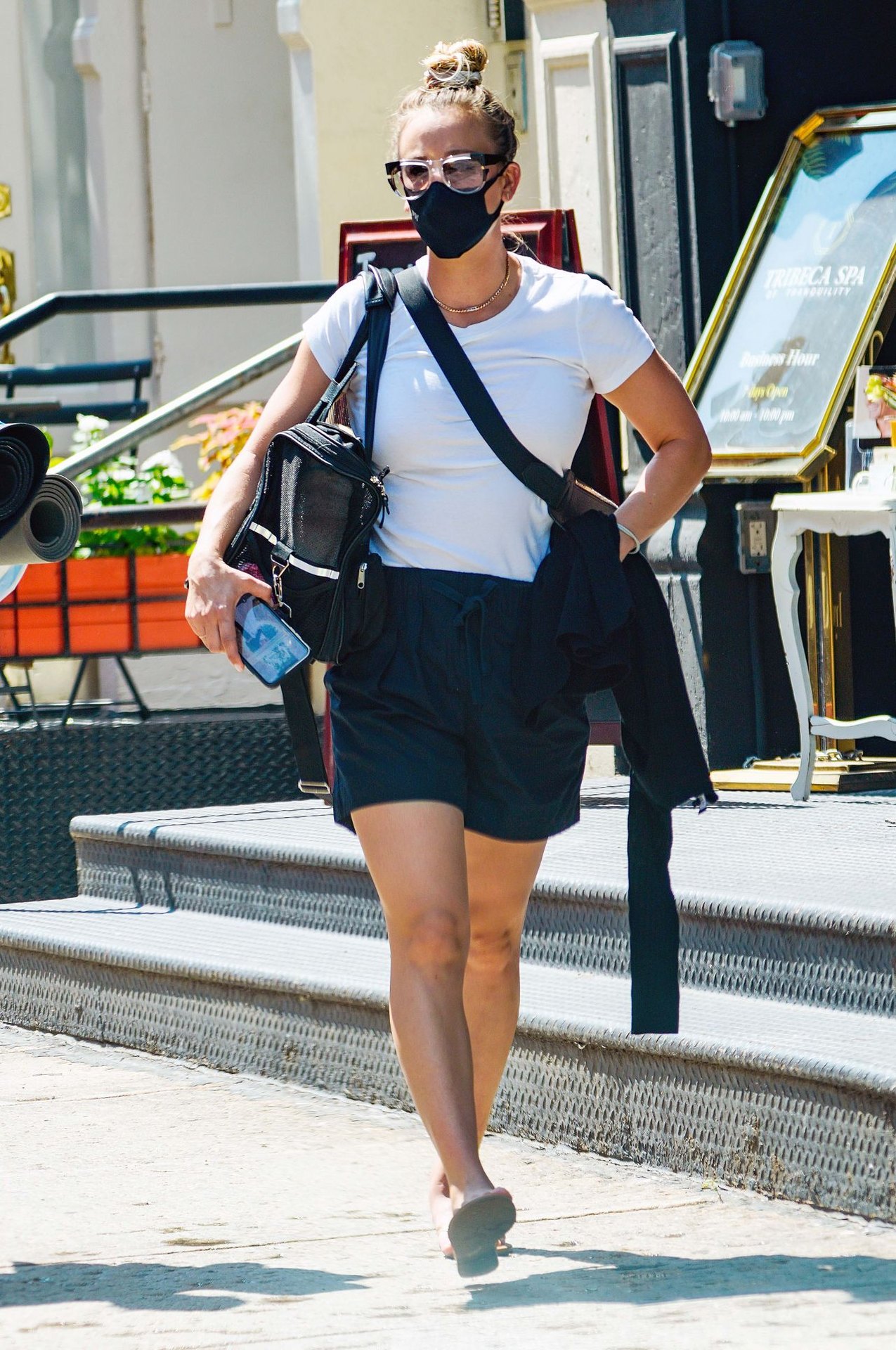 Kaley Cuoco Out in NYC 08/30/2020