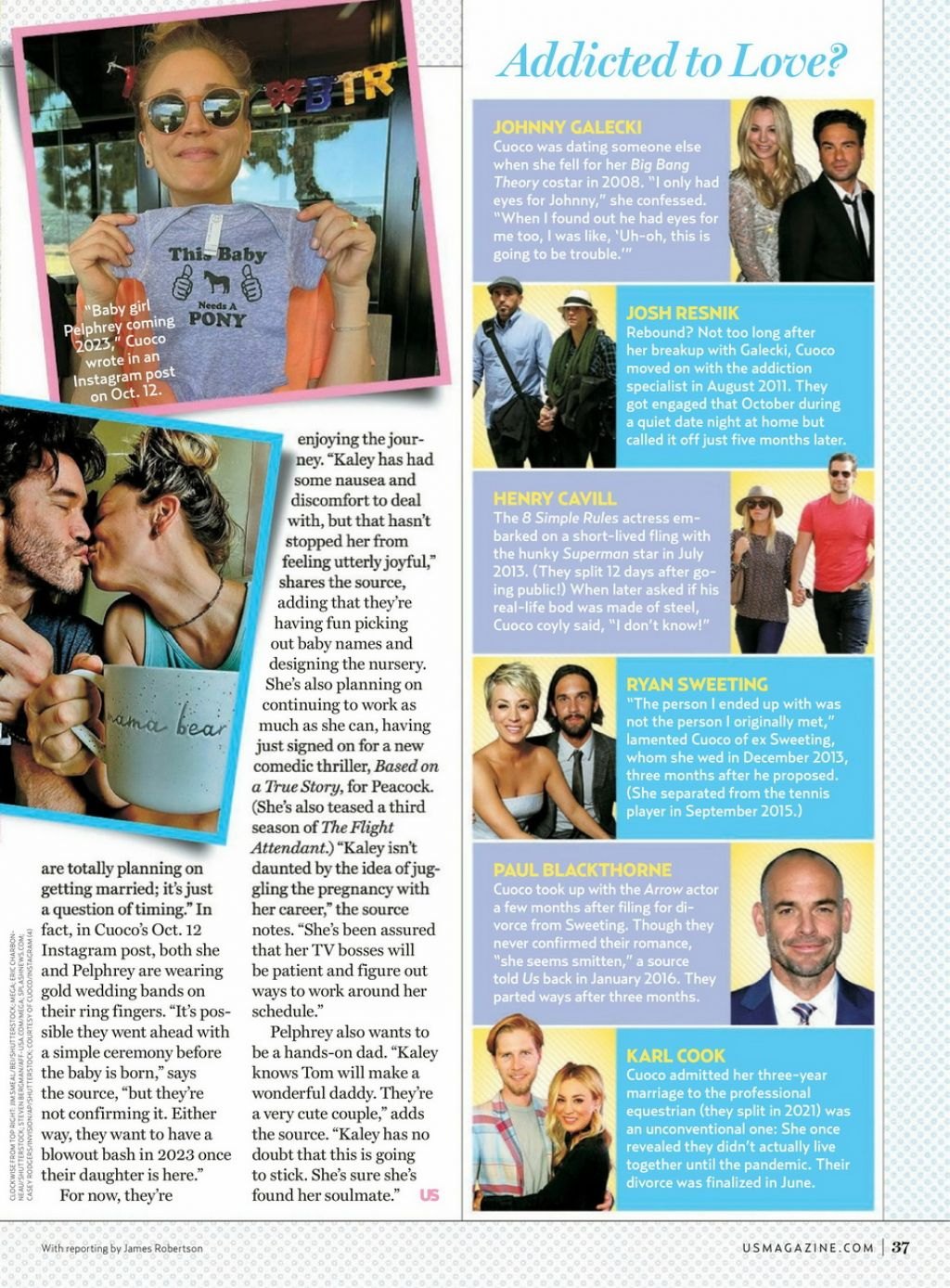 Kaley Cuoco - Us Weekly Magazine 10/31/2022 Issue, photo 2